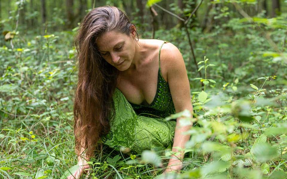 La Damelibérienne en communion avec la nature